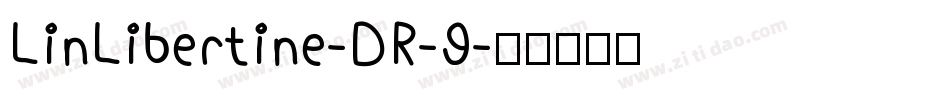 LinLibertine-DR-9字体转换
