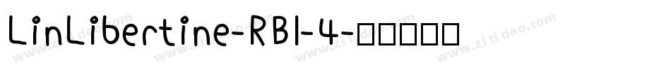LinLibertine-RBI-4字体转换