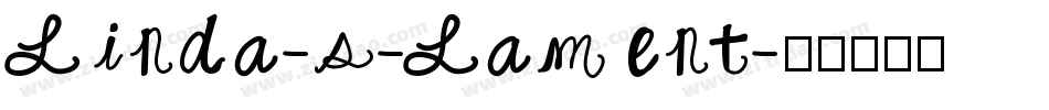 Linda-s-Lament字体转换