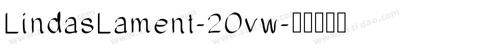 LindasLament-2Ovw字体转换