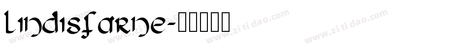 Lindisfarne字体转换