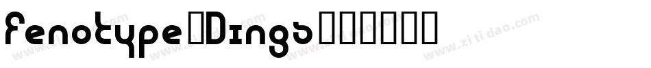 Fenotype-Dings字体转换