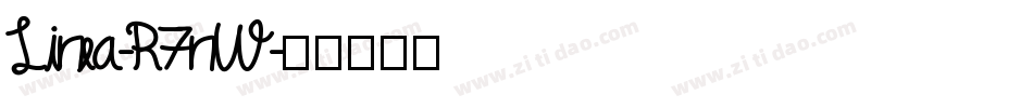 Linea-R7nW字体转换