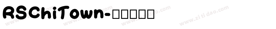 RSChiTown字体转换
