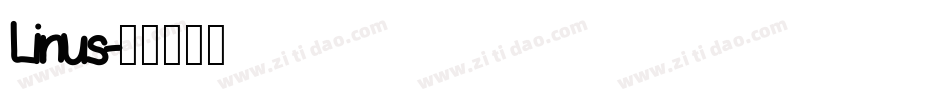 Linus字体转换