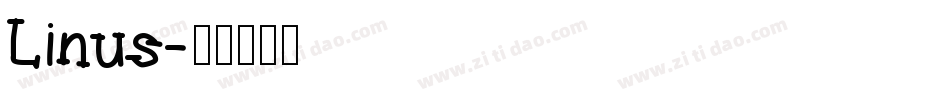 Linus字体转换