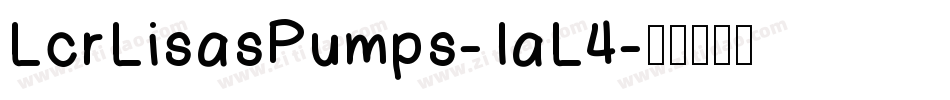 LcrLisasPumps-1aL4字体转换