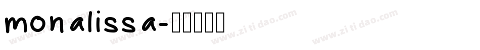 monalissa字体转换