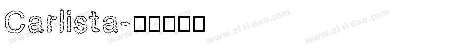 Carlista字体转换