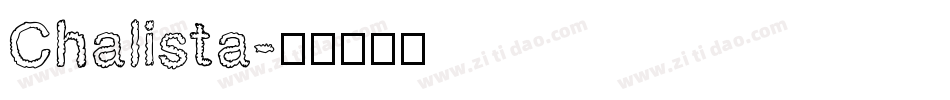 Chalista字体转换