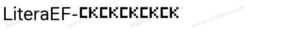 LiteraEF字体转换