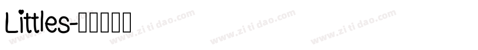 Littles字体转换