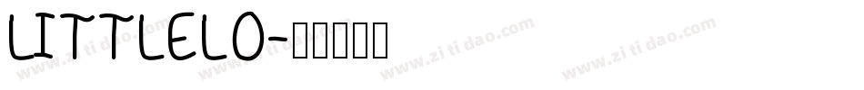 LITTLELO字体转换
