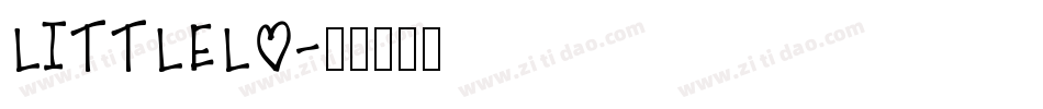 LITTLELO字体转换