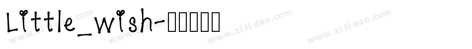 Little_wish字体转换