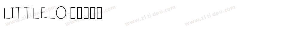 LITTLELO字体转换