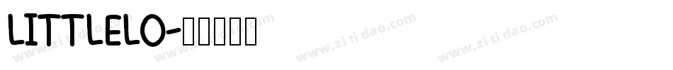 LITTLELO字体转换