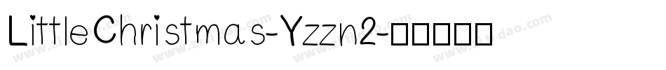 LittleChristmas-Yzzn2字体转换