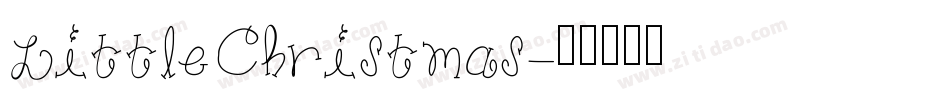 LittleChristmas字体转换