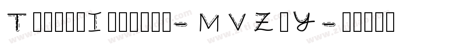 TshirtInverse-MVZgY字体转换