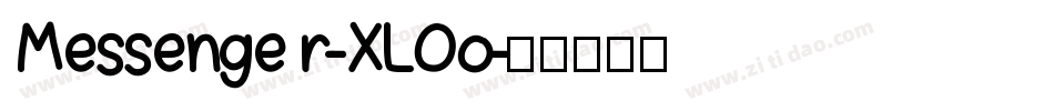 Messenger-XLOo字体转换