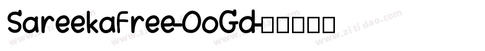 SareekaFree-OoGd字体转换