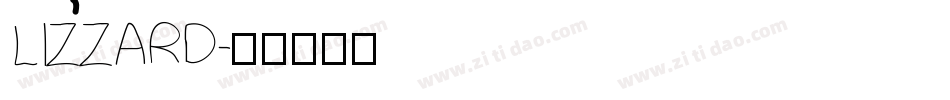 LIZZARD字体转换