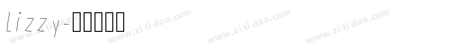 Lizzy字体转换