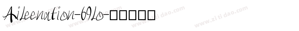 Aileenation-69lo字体转换