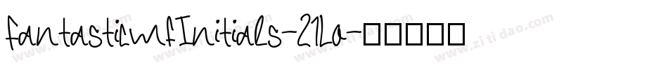 FantasticmfInitials-21Lo字体转换