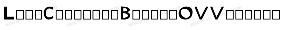 LoisCesaranoBold-nOVV字体转换
