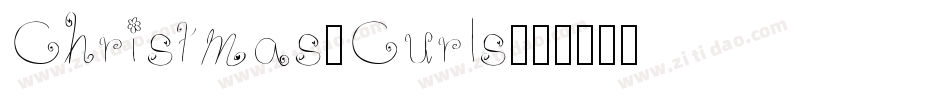 Christmas-Curls字体转换