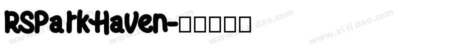 RSParkHaven字体转换