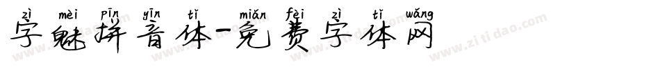 字魅拼音体字体转换