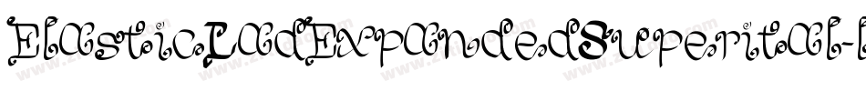 ElasticLadExpandedSuperital-lgK3w字体转换