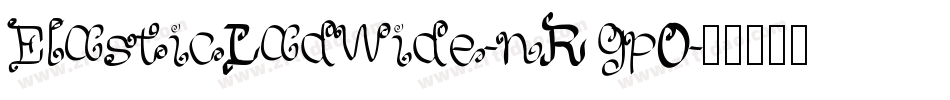 ElasticLadWide-nRgpO字体转换