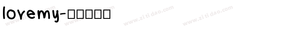 lovemy字体转换