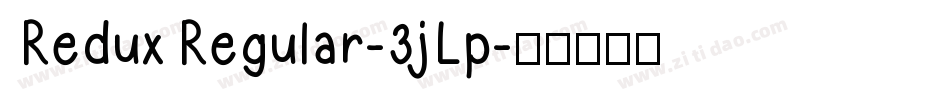 ReduxRegular-3jLp字体转换