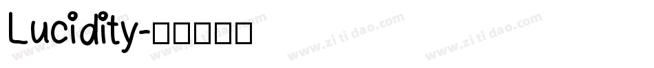 Lucidity字体转换
