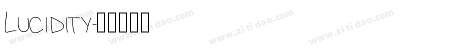 Lucidity字体转换