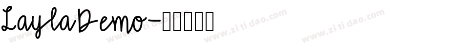 LaylaDemo字体转换