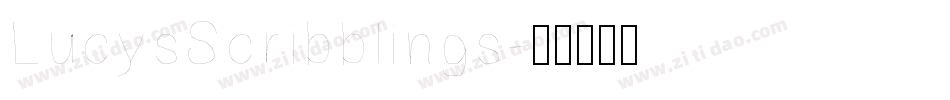LucysScribblings字体转换