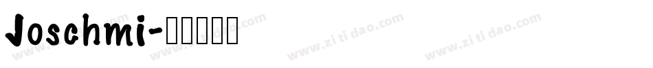 Joschmi字体转换