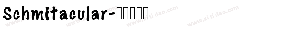 Schmitacular字体转换