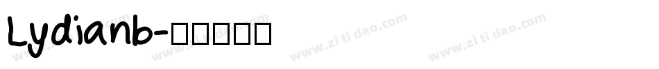 Lydianb字体转换