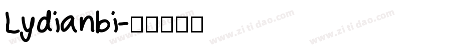 Lydianbi字体转换
