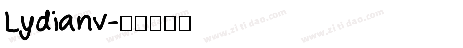 Lydianv字体转换