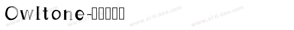 Owltone字体转换