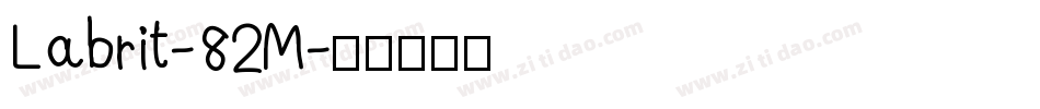 Labrit-82M字体转换