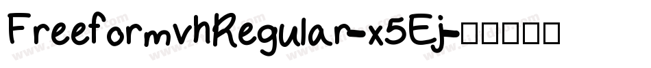 FreeformvhRegular-x5Ej字体转换